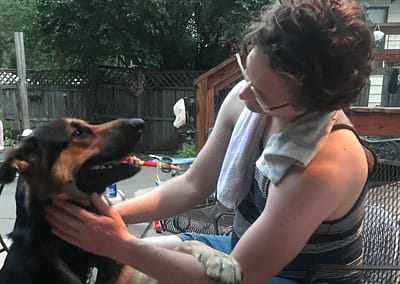 Puppy spa with Slabtown's Fido