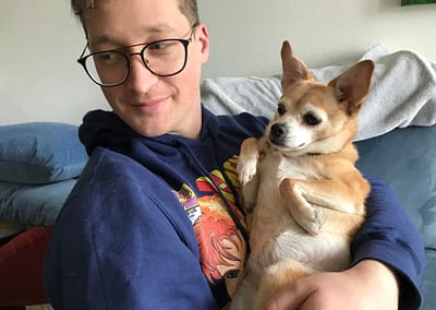 Raleigh Slabtown's resident chihuahua Lulu