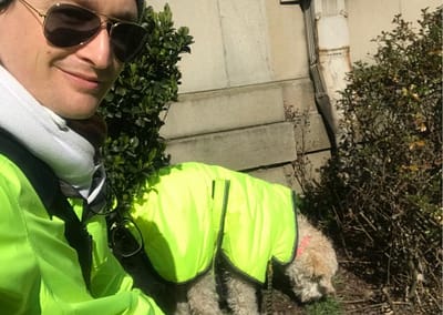 Regent Apartments' resident doggy Sophie